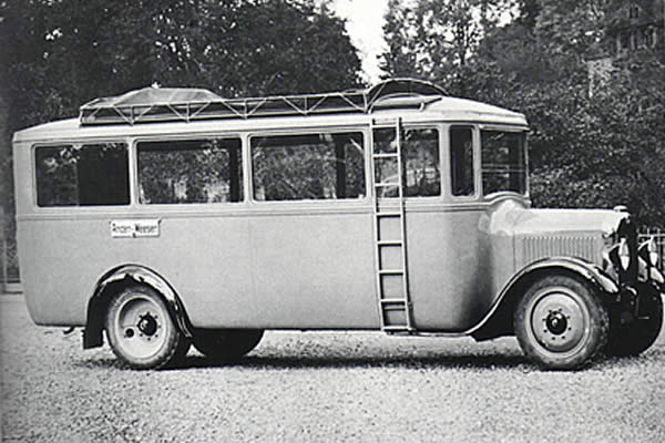 Baujahr 1926: Saurer 2AE Omnibus Nr. 4