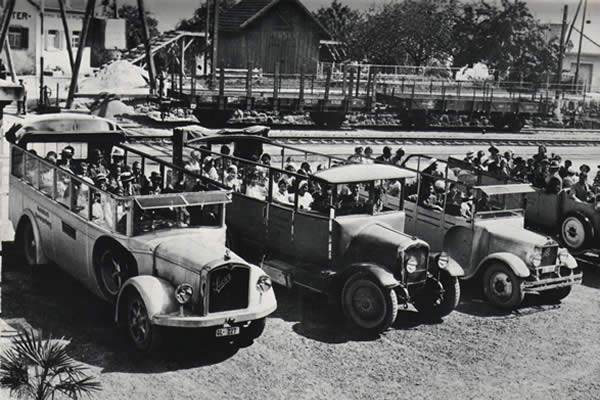 Baujahr 1917/27: Saurer Nr. 1 als "car-alpin"