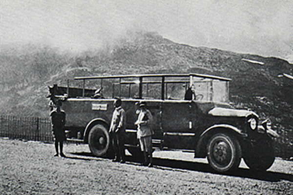 Baujahr 1917/27: Saurer Alpenwagen Nr. 1